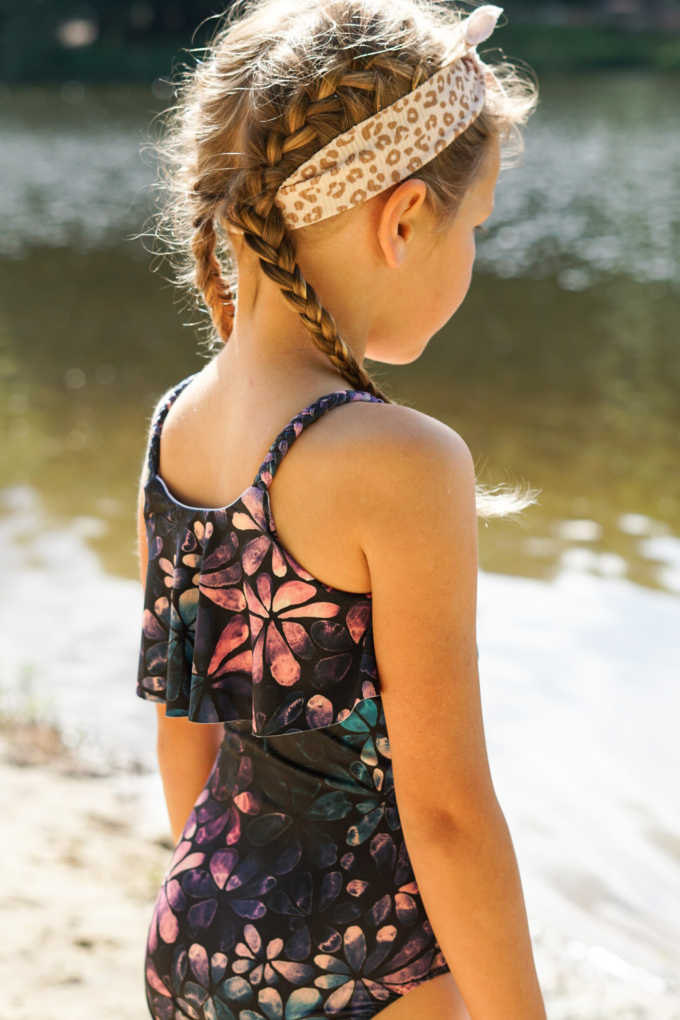Patron maillot de bain enfant pdf Strandflieder Firlefanz, en allemand