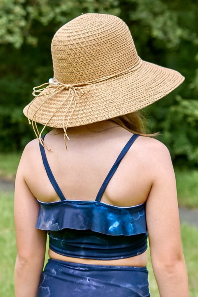 Patron bikini / tankini enfant pdf Strandflieder Firlefanz, en allemand