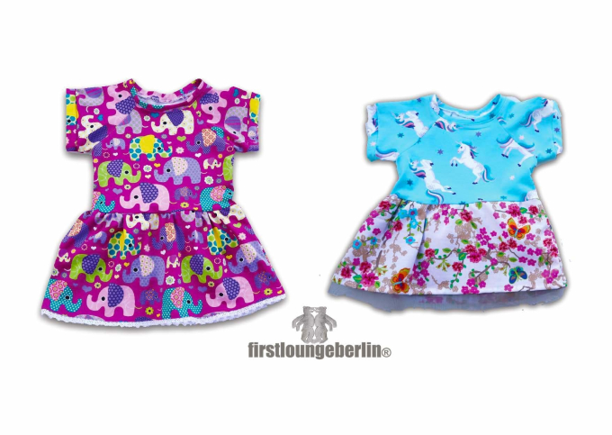 Patron robe enfant pdf Anni Firstlounge Berlin, en allemand