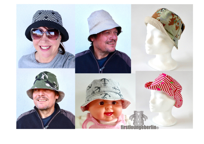E-Book Firstlounge Berlin Bucket Hat Sommerhut, german