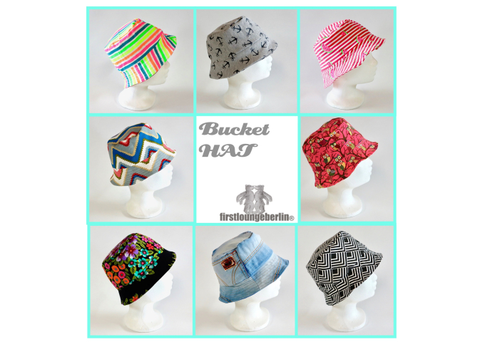 E-Book Firstlounge Berlin Bucket Hat Sommerhut, german