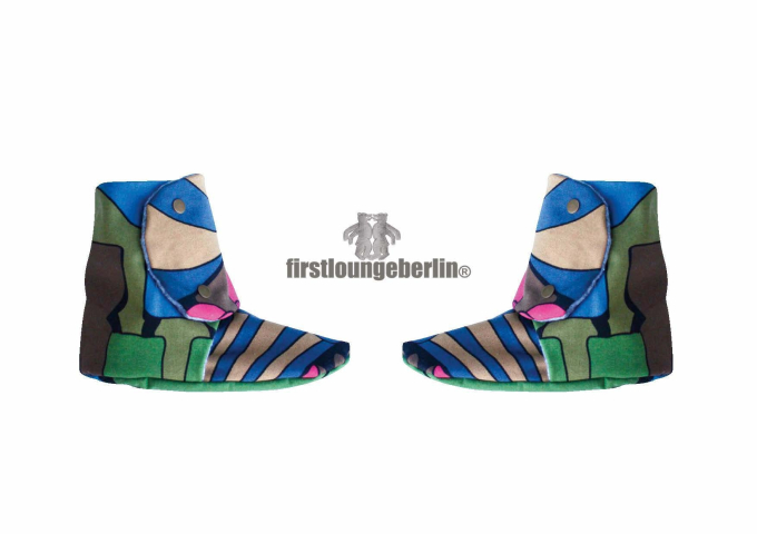 E-Book Firstlounge Berlin Home Booties Erwachsene, duits