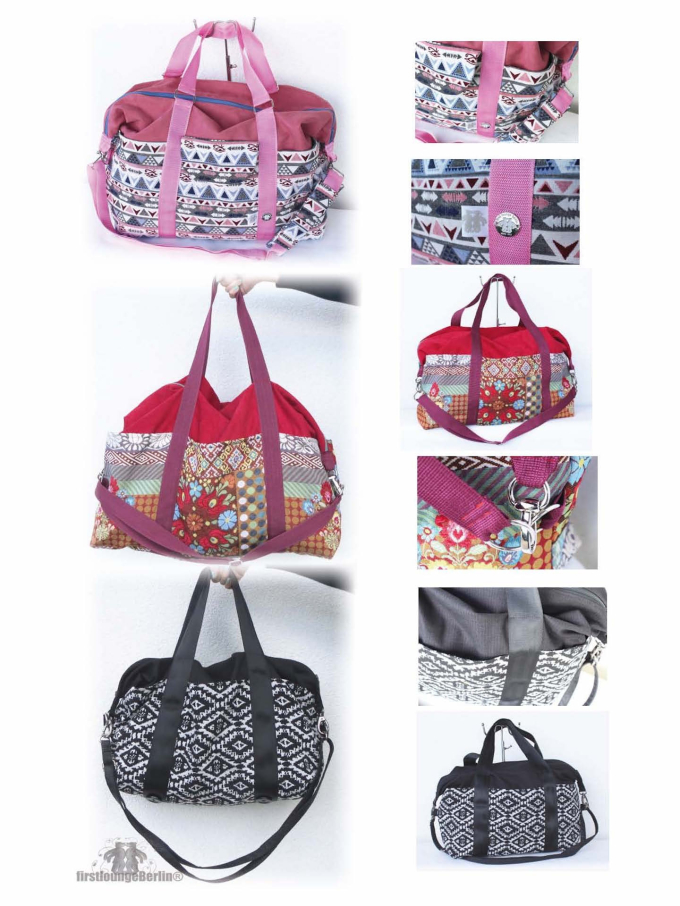 Patron sac de sport pdf Jamie Firstlounge Berlin, en allemand