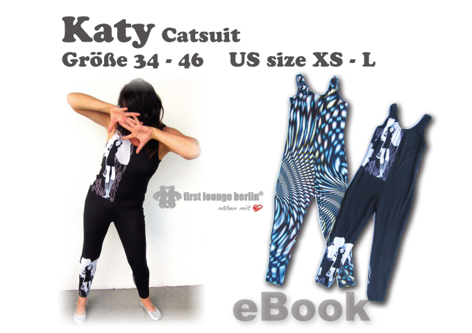 Patron combinaison sport femme pdf Katy Firstlounge Berlin, en allemand