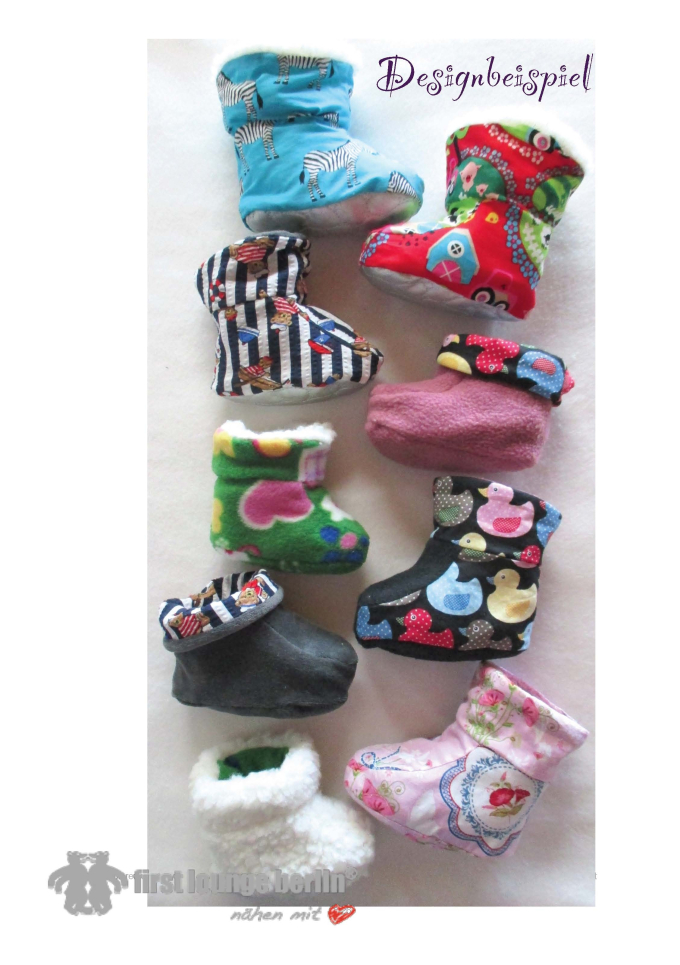E-Book Firstlounge Berlin Tip Tap Babyschuhe, duits