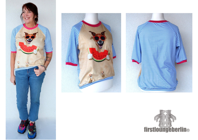 E-Book Firstlounge Berlin Vokuhila Damen Sweater, duits