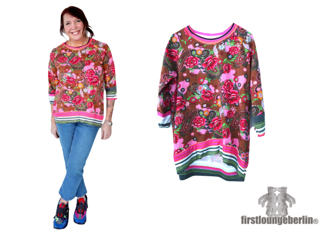 E-Book Firstlounge Berlin Vokuhila Damen Sweater, duits