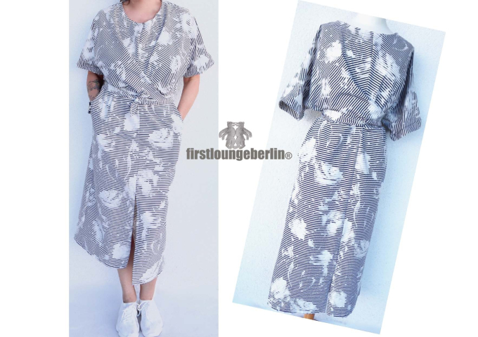 Patron robe femme pdf Wrap Firstlounge Berlin, en allemand