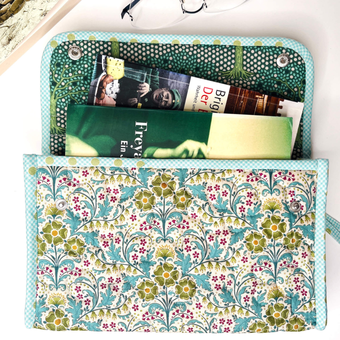 E-book For de Costura Buch-Tasche, Duits