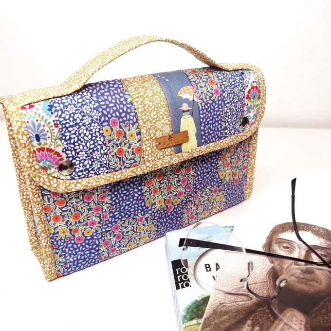 E-book For de Costura Buch-Tasche, Duits