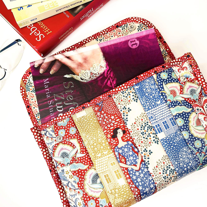 E-book For de Costura Buch-Tasche, Duits