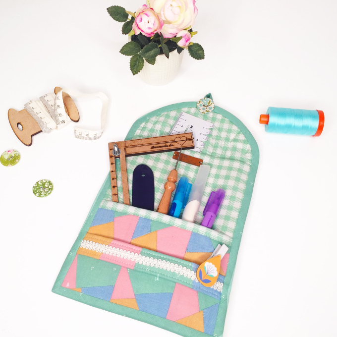 E-book For de Costura Kleine Wandtasche, Duits