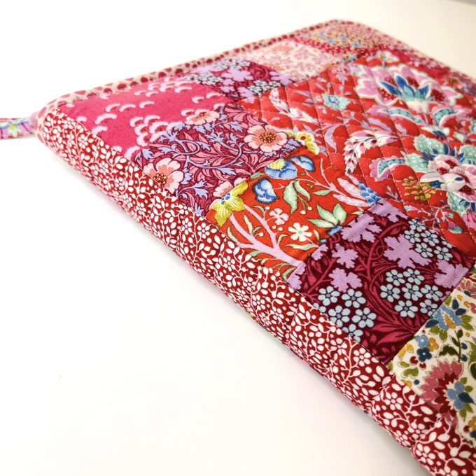 Patron pochette loisirs créatifs pdf Klassisch Flor de Costura, en allemand