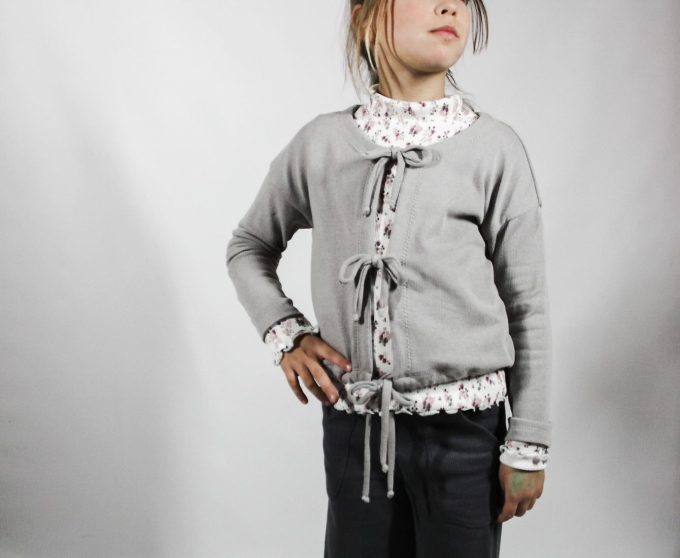 E-Book Four Chapter Das Strick-Ding Cardigan Kids