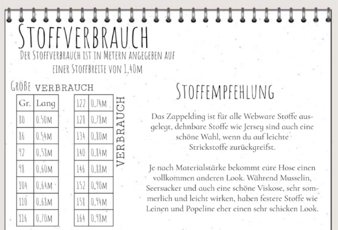 E-Book Four Chapter Das Zappelding Hosenrock Kids