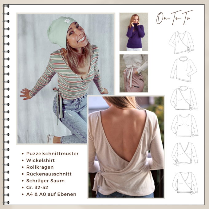 E-book Four Chapter On To-To Puzzleshirt, Duits