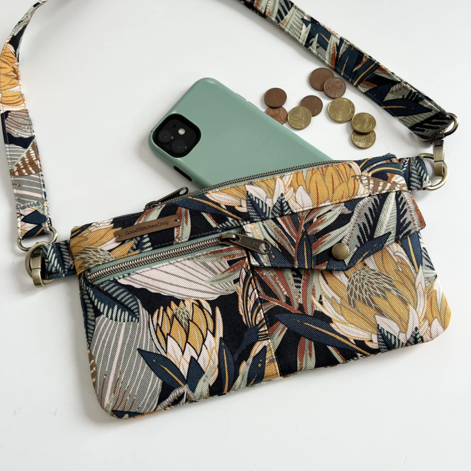 E-book Frau Schnitte Crossbody Bag Evin, Duits