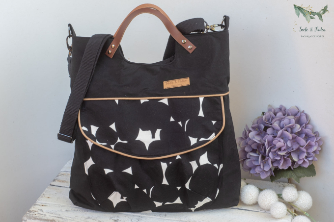 E-Book Frau Schnitte Tasche Yve, german