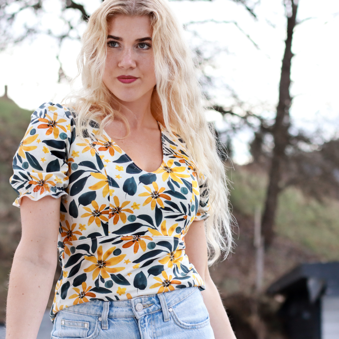 E-book Hanna Louise Damen Bluse Leonie, Duits