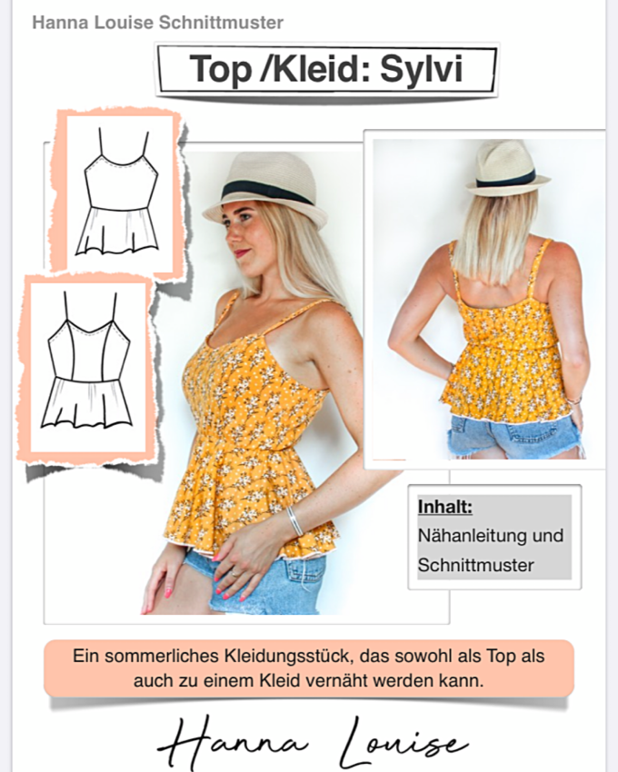E-Book Hanna Louise Kleid / Top Sylvi, duits