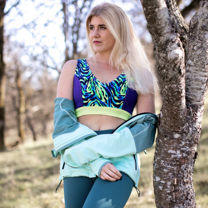 Patron brassière de sport femme pdf Tracy Hanna Louise, en allemand