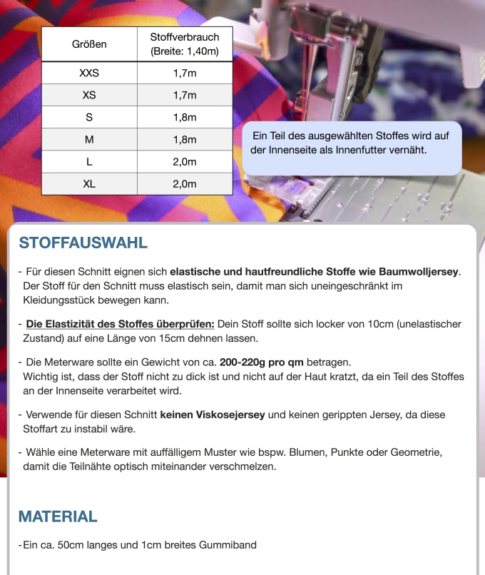 E-book Hanna Louise Pullover Samantha, Duits