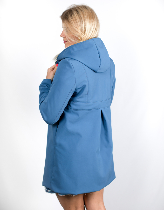 Patron veste imperméable femme pdf Alisia Hanna Louise, en allemand