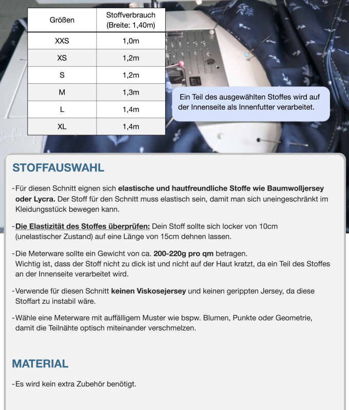 E-book Hanna Louise Shirt Linnea, Duits