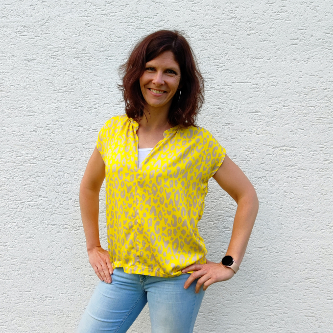 E-book Hedi näht Blusenshirt Frau Brie, Duits