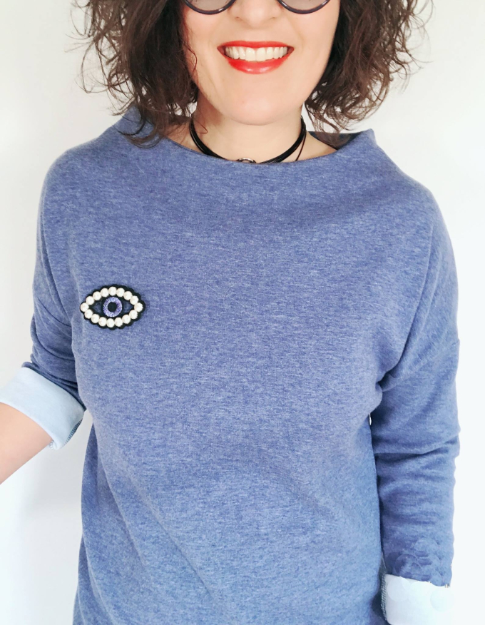 E-Book Hedi näht Kragenshirt Frau Nora, duits