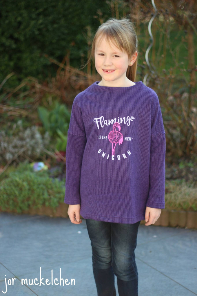 Ebook patron t-shirt, sweat sans col enfant Nora Hedi näht, en allemand
