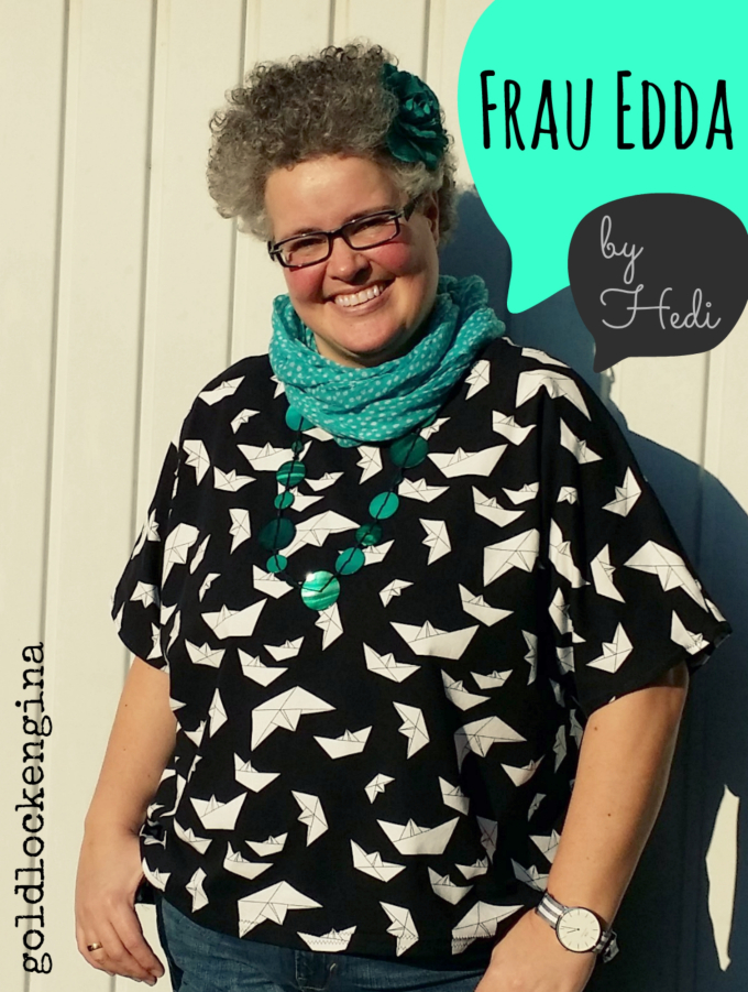E-Book Hedi näht Kurzarmshirt Frau Edda, duits
