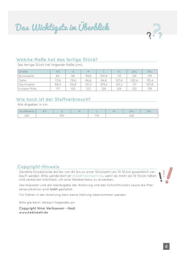E-Book Hedi näht Rollkragenshirt Frau Marike, duits