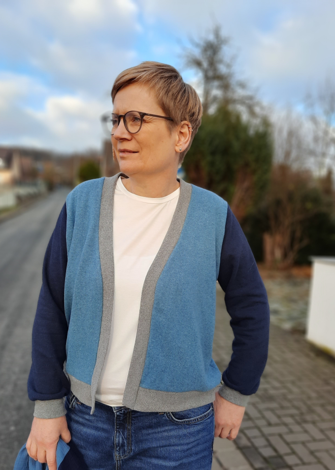 E-Book Hedi näht Strickjacke Frau Lexi, duits