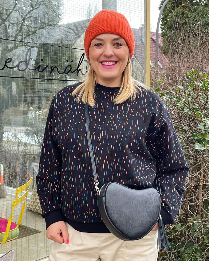 E-Book Hedi näht Sweater Frau Maxi, duits