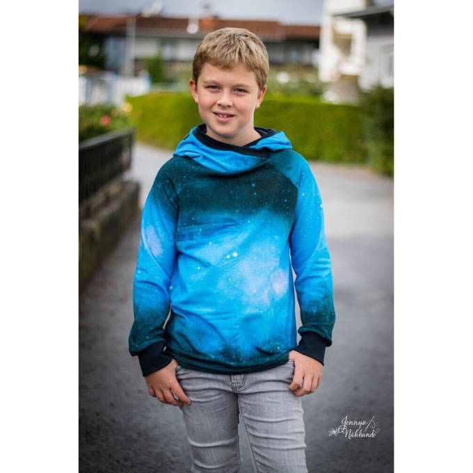 Patron t-shirt enfant pdf Oversized Knirps Herr Knirps & das Himbeermädchen, en allemand