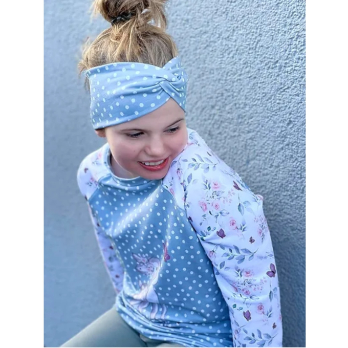 Patron t-shirt enfant pdf Oversized Knirps Herr Knirps & das Himbeermädchen, en allemand