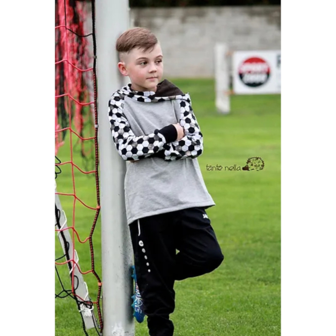 Patron t-shirt enfant pdf Oversized Knirps Herr Knirps & das Himbeermädchen, en allemand