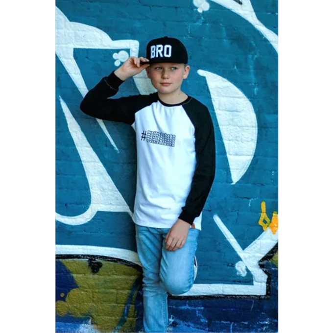 Patron t-shirt enfant pdf Oversized Knirps Herr Knirps & das Himbeermädchen, en allemand
