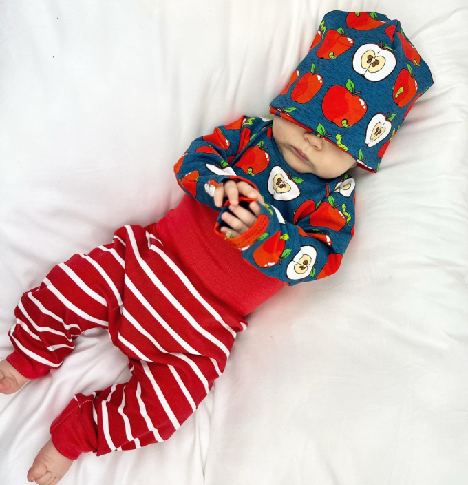 Ebook patron pantalon bébé J&J Fadentanz, en allemand