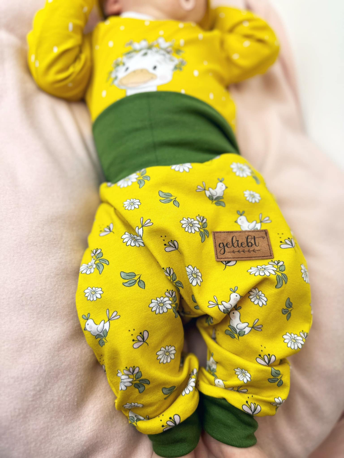 Ebook patron pantalon bébé J&J Fadentanz, en allemand