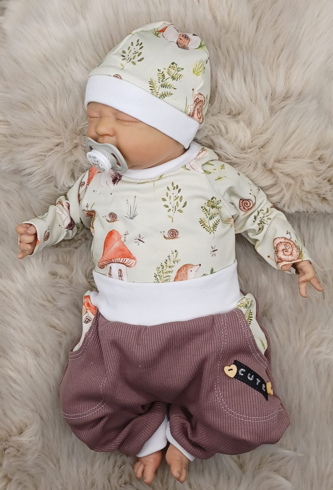 Ebook patron tenue bébé J&J Fadentanz, en allemand