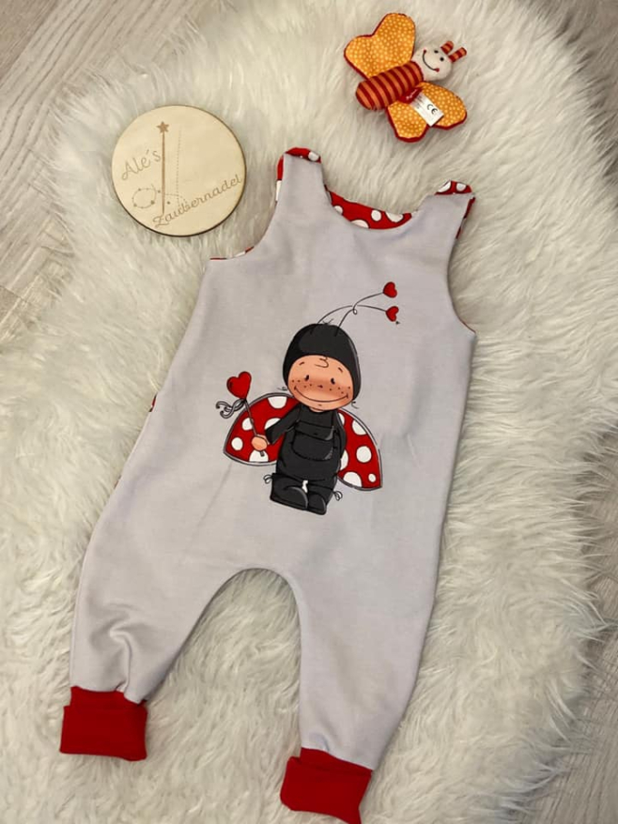 E-book J&J Fadentanz Babystrampler, Duits