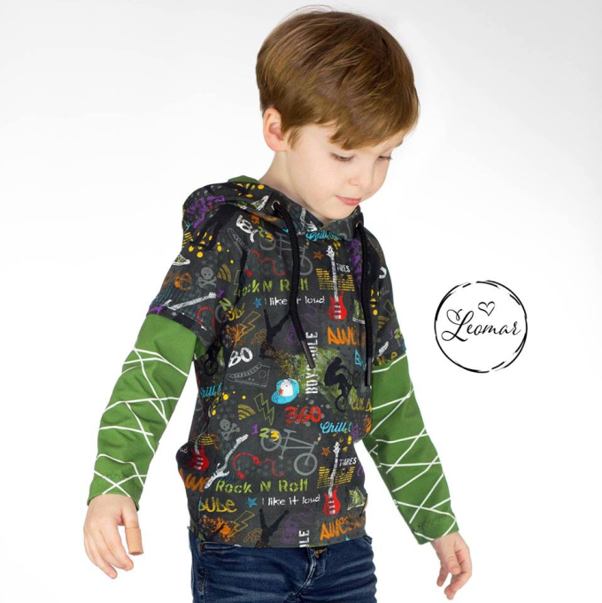 E-Book J&J Fadentanz Kinder-Basic Raglanshirt J-Jon & Jay Maxi
