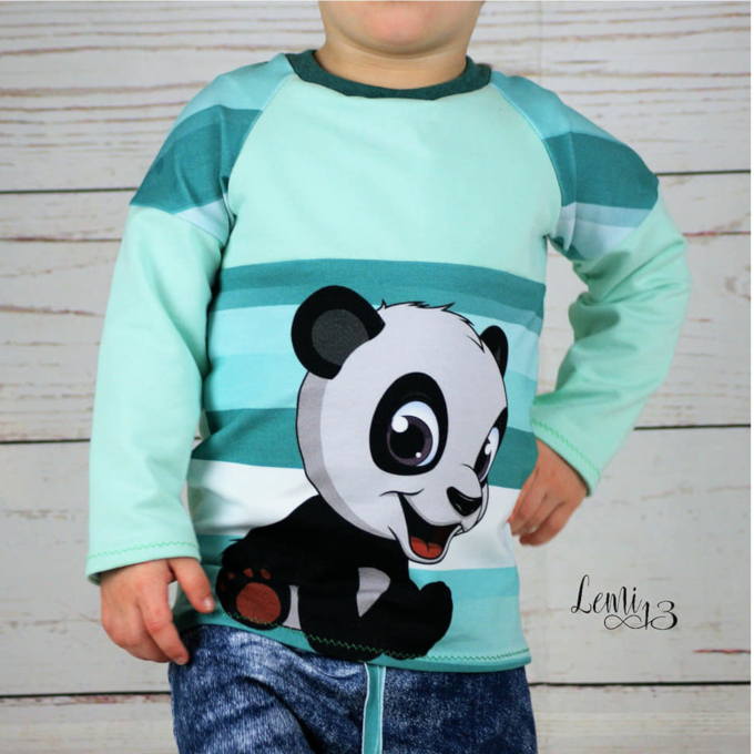 Ebook patron t-shirt enfant Basic J-Jon & Jay Mini J&J Fadentanz, en allemand