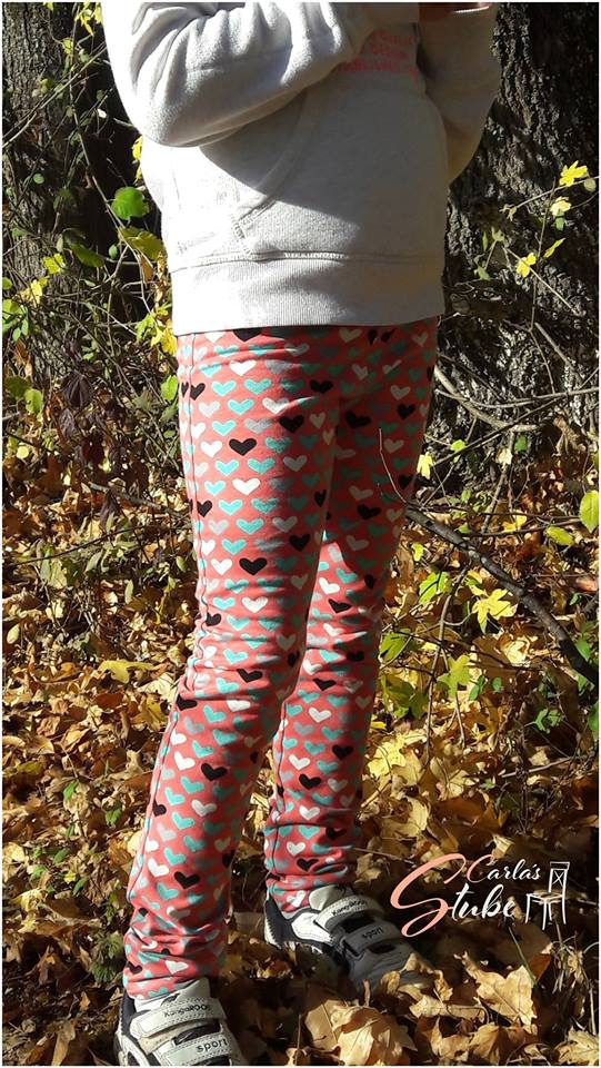 Ebook patron leggings enfant J-Leggings Maxi J&J Fadentanz, en allemand