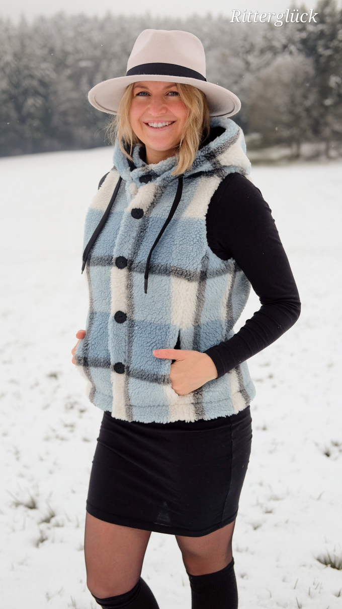 Ebook patron veste sans manches femme die große Molli Jonelli Fashion, en allemand