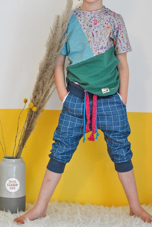 Ebook patron pantalon enfant Lykke Joudii, en allemand