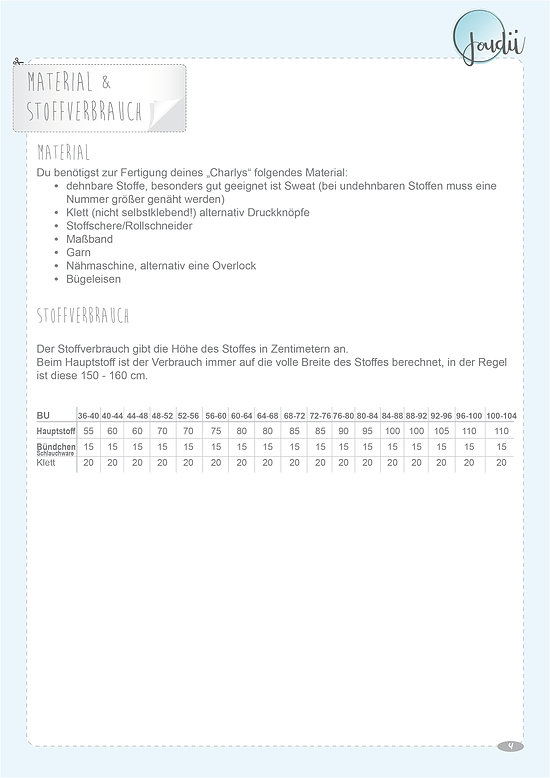 E-Book Joudii Hundehoodie Charly, duits