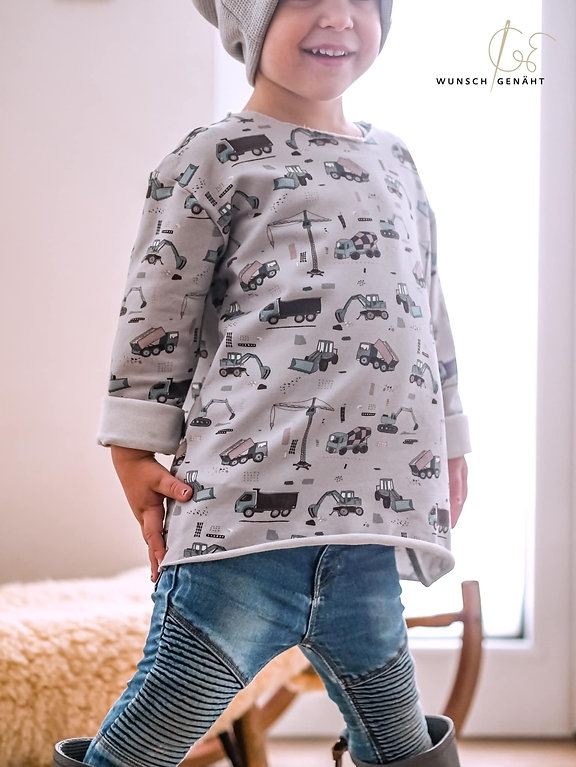 E-book Joudii Oversizeshirt Sneles Shirt, Duits